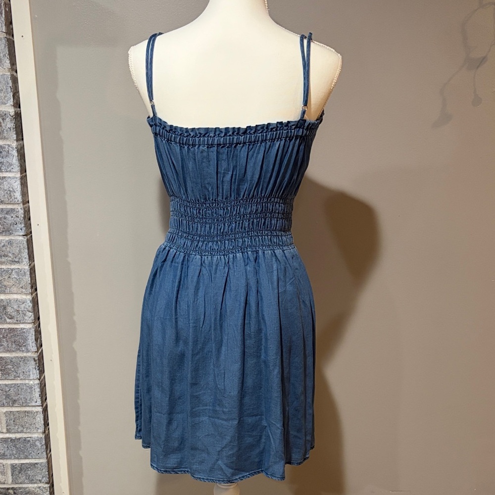 NWOT Denim Dress - Picture 3 of 4